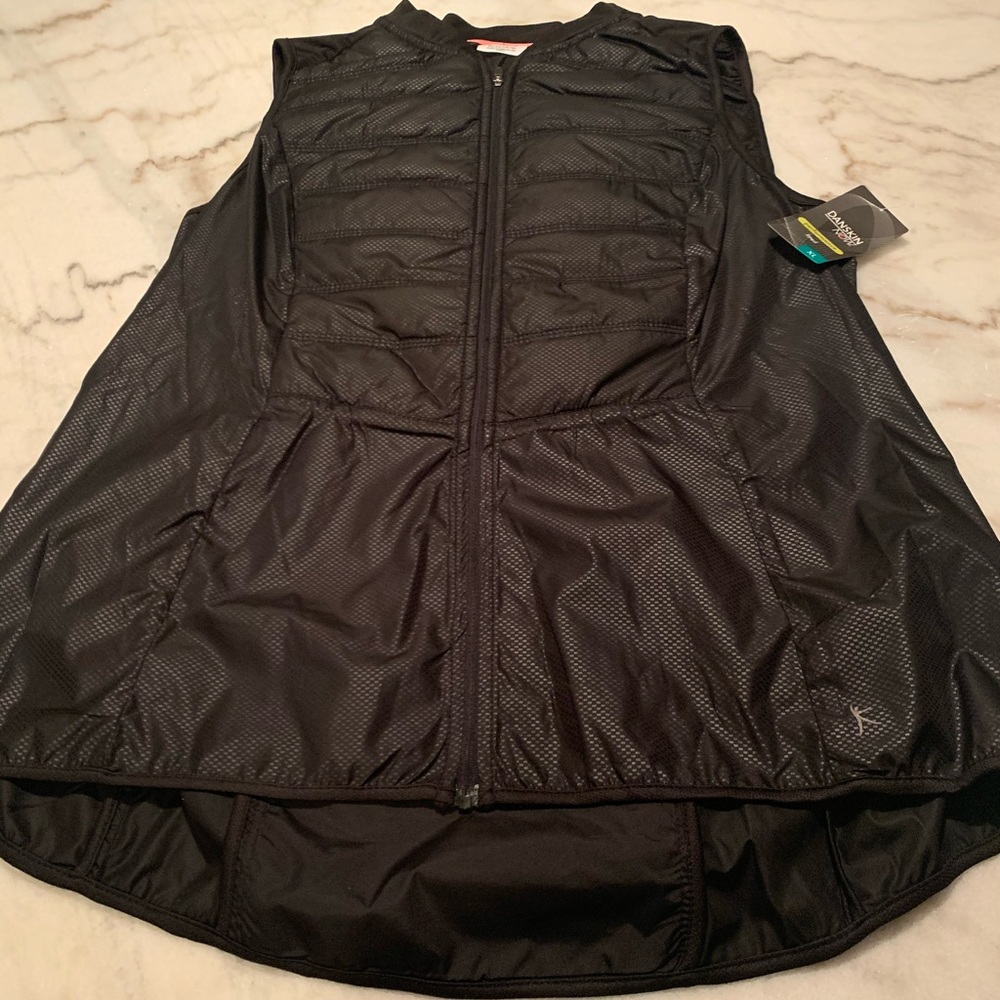 Danskin, Quilted Woven Vest